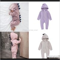 Wholesale Jumpsuits Rompers Clothing Baby Maternitykt Ins Baby Kids Boys Girls Rompers Organic Linen Cotton Long Sleeve Autumn Spring Born Jumpsuit