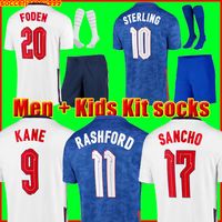 Wholesale soccer jersey KANE STERLING RASHFORD SANCHO GREALISH MOUNT FODEN HENDERSON MAGUIRE national football shirt men kids kit sets socks uniforms