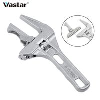 Wholesale Vastar Adjustable Wrench Short Handle Universal Spanner Key Repair Tools Large Opening Bathroom Pipe Nut Wrench Hand Tool Set