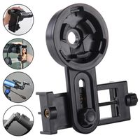 Wholesale Cell Phone Mounts Holders Universal Outdoor Monocular Telescope Mobile Holder Camera Video Clip Pography Adapter Mount Bracket
