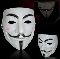 Wholesale V Mask Masquerade Masks For Vendetta Anonymous Valentine Ball Party Decoration Full Face Halloween Super Scary Guy Fawkes SN082