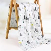 Wholesale Blankets Swaddling Bamboo Cotton Baby Muslin Swaddle With Good Quality Better Multi use Blanket Infant Wrap
