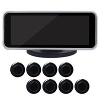 Wholesale Car Rear View Cameras Parking Sensors LCD Digital Alarm Sensor Kit Parktronic Buzzer Visual Backup Intelligent Voice Safety Universal With