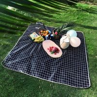 Wholesale Carpets Cute Picnic Blanket Foldable Portable Waterproof Sandproof Water Resistant Beach Mat For Outdoor TSH Shop