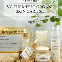 Wholesale Handmade SoapTurmeric Face Cleanser Toner Spray Facial Massage Oil Cream Vegan Skin Care Set