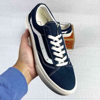 Wholesale Longvance Blue Cheese Silent Lace Up Canvas Shoes Street Men s and Women s Board Gd Same Low Top Couple