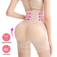 Wholesale Women s Shapers Women Body Shaper BuLifter Shapewear Padded Breathable Fake Buttocks Seamless Hip Enhancer Panties Push Up