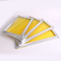 Wholesale Tool Parts Aluminium cm Screen Printing Frame Stretched With White T Silk Print Polyester Yellow Mesh for Printed Circuit Board V2 LHU