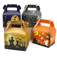 Wholesale Gift Box Happy Candy Sweets Present Boxes Packaging Halloween Party Favors Decoration Trick or Treat Bags Horror