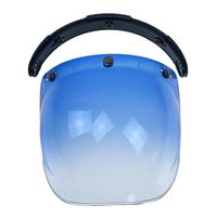 Wholesale Motorcycle Helmets Winter Windproof Pin Open Face Helmet Visor Retro Vintage Accessories Bubble Shield Lens