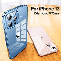 Wholesale Joyroom H Glass Cases For iPhone Pro Max Glass TPU Shockproof Len Protection Case For iPhone promax Transparent Cover