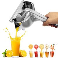 Wholesale 3 Size Chose Fruit tools Juice Squeezer Manual Juicer Aluminum Alloy Hand Press Detachable Orange Lime For Pressing Lemons SEAWAY NHF12938