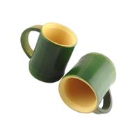 Wholesale Mugs Natural Bamboo Water Cup Tea Drinking Eco friendly Green Beer Coffee Mug For Home Bar Restaurant