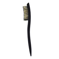 Wholesale Hair Brushes Professional Salon Teasing Back Wood Slim Line Comb Hairbrush Extension Hairdressing Styling Tools