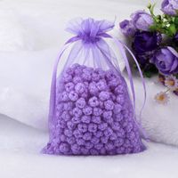 Wholesale Large Organza Jewelry Gift Bag x30cm Sheer Fabric Favor Bags for Wedding Favors Drawstring Jewelry Pouch V2