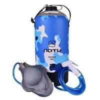 Wholesale Hydration Packs PVC Pressure Shower Bag With Foot Pump Lightweight Inflatable Water For Outdoors Camping Bathing