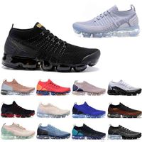 Wholesale Fly Air Triple Black Volt Men Casual Shoes Tiger Zebra Gym Red Womens Breathable Jogging Outdoor Sports Sneakers Trainers TY5C