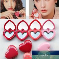 Wholesale Storage Bottles Jars Love Heart Shape Rouge Lipstick Jar Eyeshadow Case With Aluminum Pallet Empty Plate Small Cosmetic Compact M Factory price expert