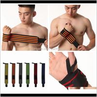 Wholesale Athletic Outdoor As Sports Outdoorsweight Lifting Protective Sport Wristband Gym Wrist Brace Thumb Support Strap Wraps Fitness Training Sa