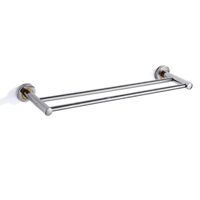 Wholesale Bathroom Storage Organization Adeeing Wall Mounted Thick Stainless Steel Towel Rack Or Rail Holder cm cm cm