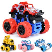 Wholesale Childrens toy car model boy four wheel drive inertial off road vehicle childrens birthday gift without battery