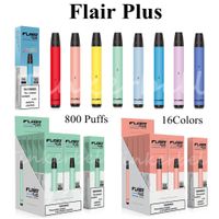 Wholesale Flair Plus Disposable Vape Pen Puffs Electronic Cigarettes colors mAh Battery ml Pod Prefilled Cartridge Empty VS Puff Bar Bang XXL