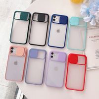 window shutters 2022 - Window Shutter Lens Shield Protection Matte Shockproof Cell Phone Cases for iPhone 12 11 Pro XS Max XR X 8 7 6 Plus Translucent Hybrid Hard Cover
