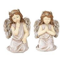 Wholesale Decorative Objects Figurines Fairy Garden LED Stars Headband Angel Fairies Accessories For Outdoor Or House Decor Supplies C