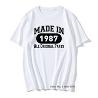 Wholesale Men s T Shirts Made In Mens Funny Print Graphic T shirt Gift For Birthday Anniversary Cotton Round Collar