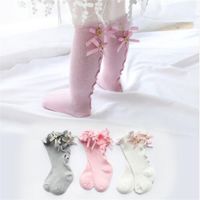 Wholesale Lawadka Cotton Kid Princess Girls Socks Children s Knee High Socks Beauty Baby Leg Warmers New Born Baby Girl Sock X2