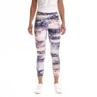 Wholesale L yoga shaping Capris digital print high waist yoga leggings hip lifting gym clothes women pants running fitness exercise tight workout