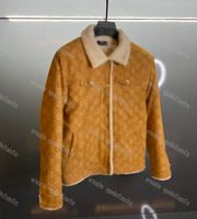 Wholesale 21ss mens women designers denim Jackets paris Jacquard fabric letter clothes streetwear Coats Outerwear long sleeve men Clothing brown yellow S XL