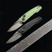 Wholesale Kershaw Launch AUTO Folding Knife quot Working Finish CPM Drop Point Blade Aluminum Handles Outdoor Camping Hunting Pocket Kitchen Tool EDC KNIVES