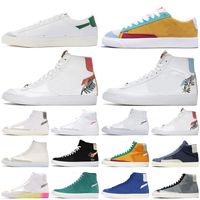 Wholesale Blazer Mid casual shoes High Have A Good Game Multi Suede Dorothy Gaters Cool Grey blazes men women platform sneakers outdoor designer trainers walking jogging
