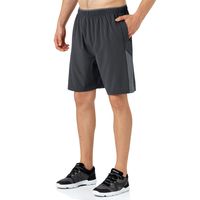Wholesale Designer men lu short pants elastic waist lulu sport quick drying running quarter leisure fitness mens yoga sports shorts knee length track