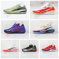 Wholesale 2021 G T Cut Surfaces low Basketball Shoes GT Zoom black red purple Sport breathability Training Designer Sneakers runnning Size CZ0176