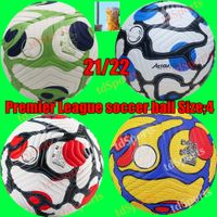Wholesale Top New Club League soccer Ball Size high grade nice match liga premer PU football Ship the balls without air