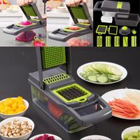 Wholesale 7 In Vegetable Tools Cutter Food Slicer Dicer Nicer Vegetables Fruit Peeler Chopper Cutters Carrot Cheese Grater g30 R2