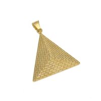 Wholesale Hip Hop Style Egyptian Pharaoh Human Face Imag Tomb Pyramid Pendant Necklace Two piece Sets