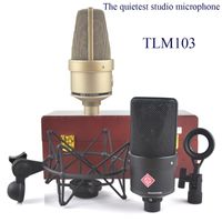 Wholesale Microphones Tlm103 Microphone Professional Condenser Large Diaphragm Supercardioid Vocal Mic High Quality Studio Micro