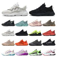 Wholesale men fashion sneakers ozweego Casual Shoes womens Black Carbon Cloud White race Cargo Icy Pink Pale Nude bright cyan mens trainers sports outdoor