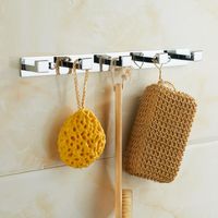 Wholesale Copper Chrome Towel Hook Hanger Hanging On The Bathroom Wall Number Optional Hardware Pendant Wx7270943 Racks