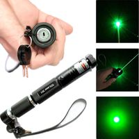 Wholesale Green Laser Pointer High Powerful Lantern mw Burning Lasers Visible Beam Matches Light CigareBurning Flashlights Torches