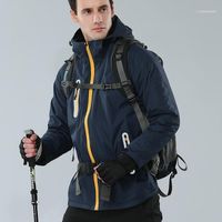Wholesale Men s Jackets Outdoor Hiking Jacket Custom Print Your Own Desing Brand Men Spring Rain Coat Windbreaker Waterproof Unisex1
