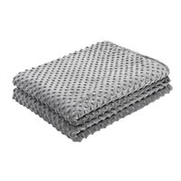 Wholesale Blankets Premium Weighted Blanket Heavy Sensory Sleep Reduce Anxiety Cotton Promotion