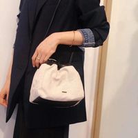 Wholesale Shoulder Bags Designer Women Canvas Females Long Thin Belt High Capacity Messenger Ladies Trendy Dumpling