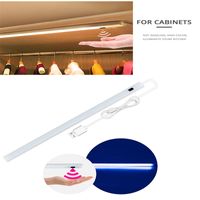 Wholesale 30 CM Hand Scan LED Night light USB Bar Lamp Bedroom Desk Lamps Reading Home Kitchen Wardrobe Decor Lights