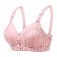 Wholesale Sitonjwly Comfortable Soft Bra Plus Size B C Cup For Big Breasted Women Underwear Bralette Wire Free Thin Daily Wear Bras