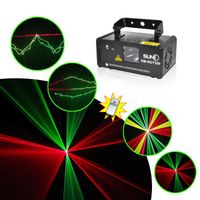 Wholesale Effects Remote mW RGY Laser Stage Lighting CH DMX PRO Scanner DJ Party KTV Show Projector Equipment Light