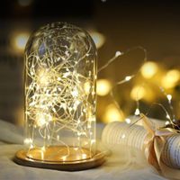 Wholesale Strips LED Lantern String Bendable DIY Fairy Tale Christmas Party Holiday Wedding Decoration Color Energy Saving Lights